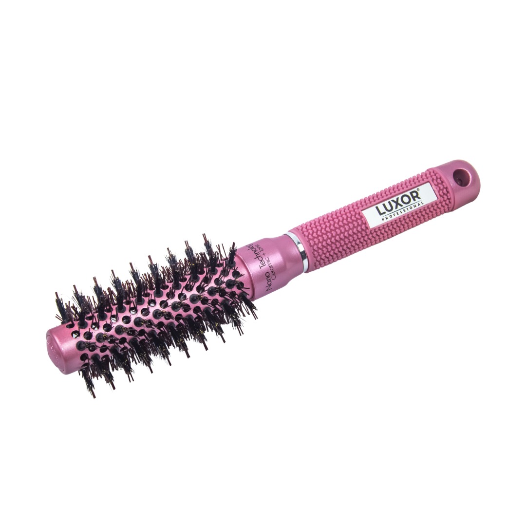 Cepillo circular térmico para el cabello, diámetro 25mm, luxor ORO ROSA