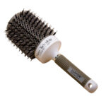 Cepillo circular térmico para el cabello, diámetro 65mm, luxor Blanco