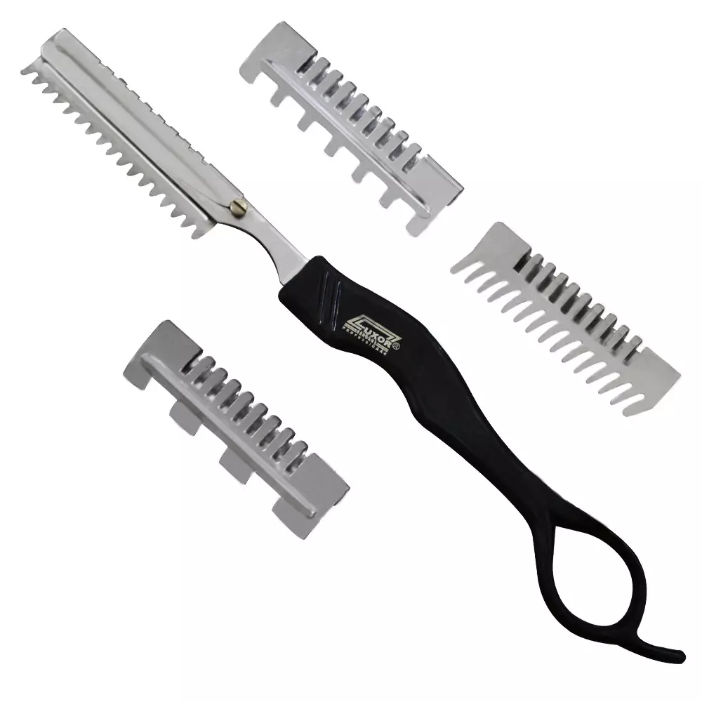 NAVAJA DE GRAFILAR CABELLO LUXOR