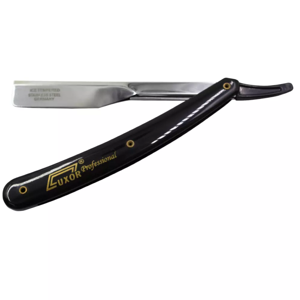 Navaja de Afeitar Negro LUXOR